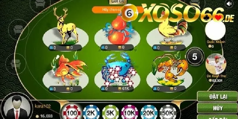 Cách chơi bầu cua tại nhà cái xoso66