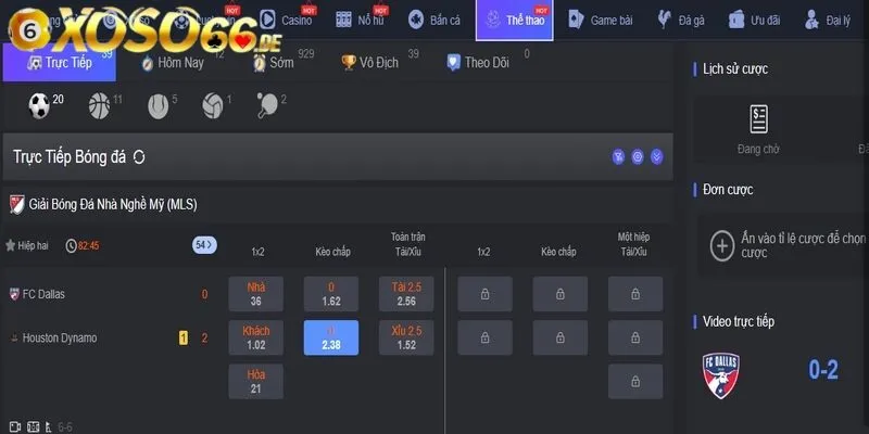 Danh sách bộ môn không thể bỏ lỡ tại nền tảng