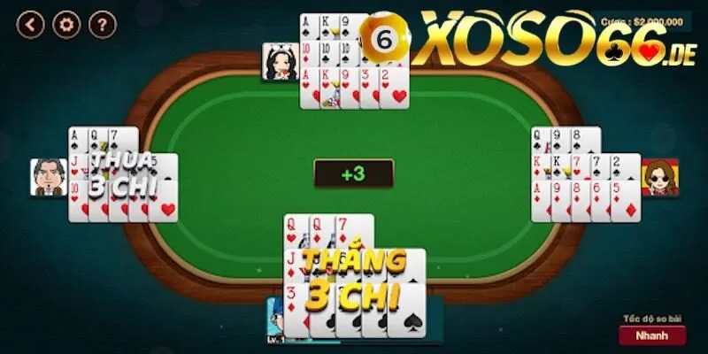 Cách phân bố bài để giành chiến thắng khi chơi game binh xập xám