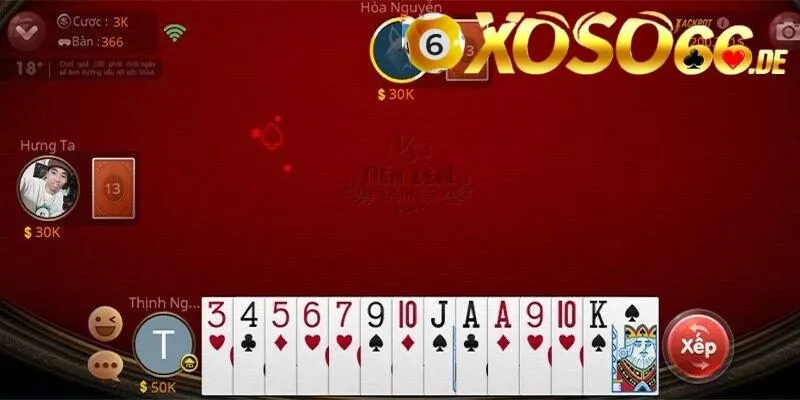 Luật chơi tiến lên đổi thưởng các bet thủ cần nắm